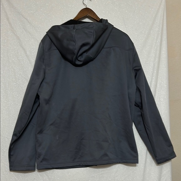 Men's Gray Softshell Jacket - Picture 3 of 3